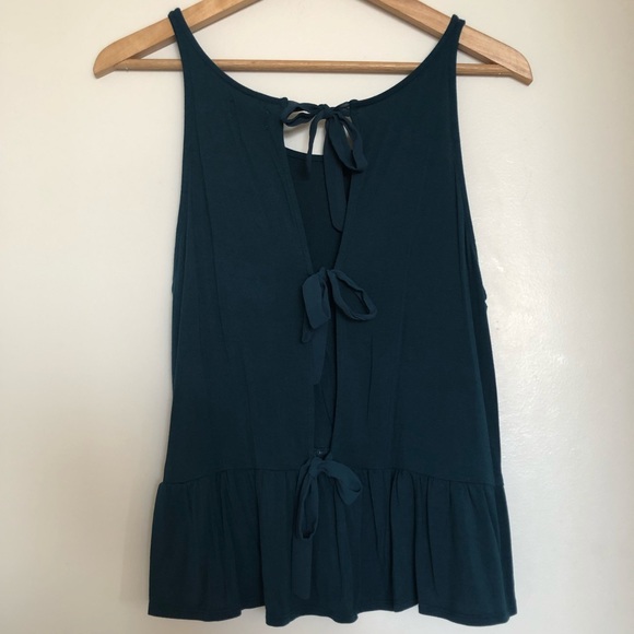 Turquoise Peplum tie back - Picture 4 of 4